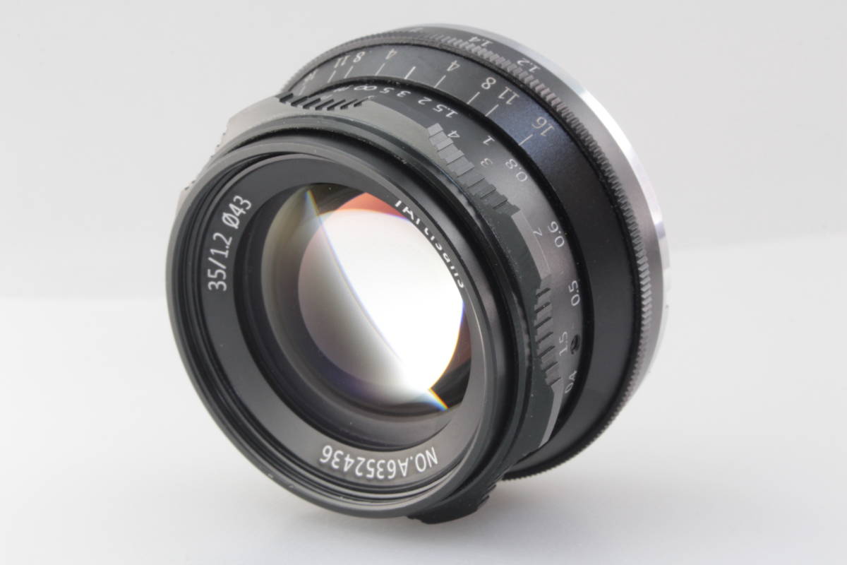 HOT国産⑹ ヤフオク! 7Artisans 35mm F1.2 Canon EOS-Mマ... - AA (新品級) HOT限定セール