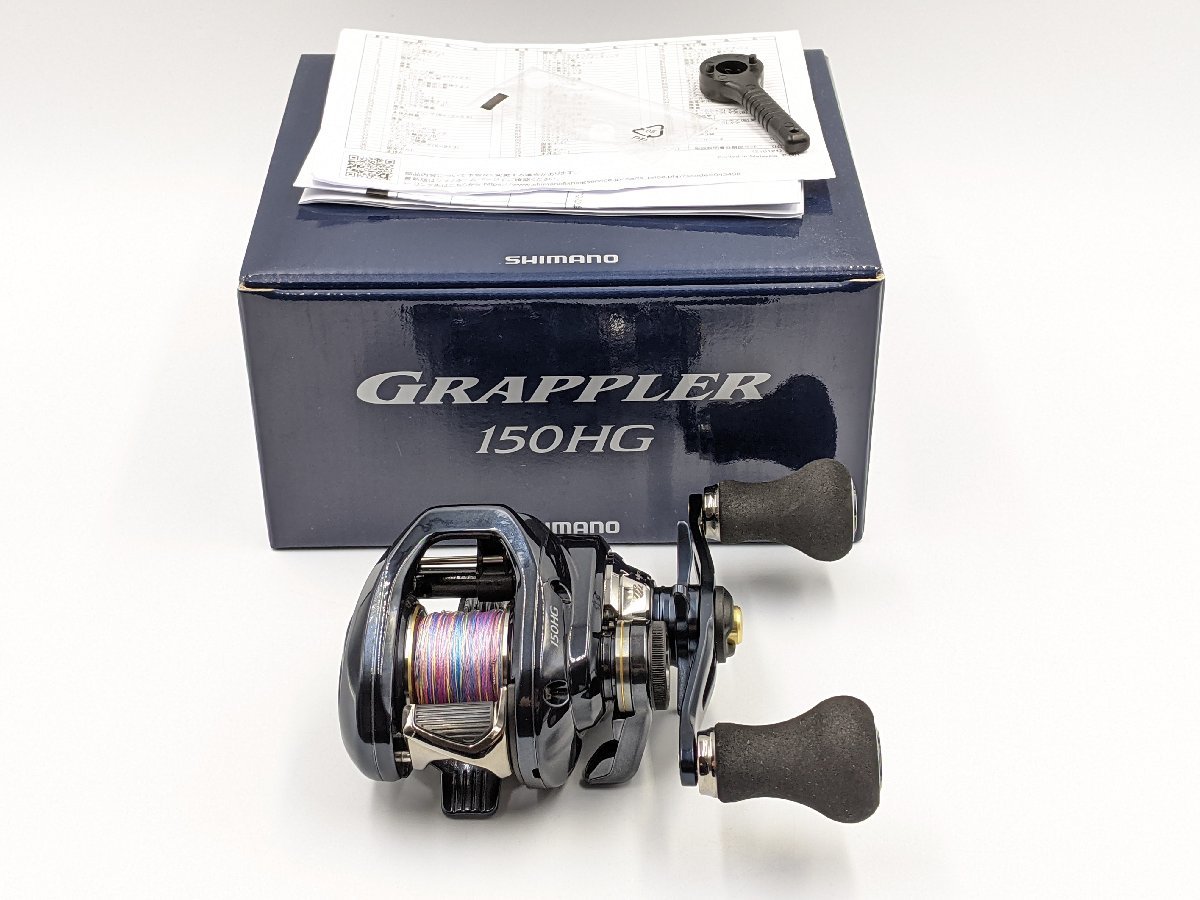 管38285) 美品 Shimano シマノ 21 グラップラー 150HG タイラバ ライト