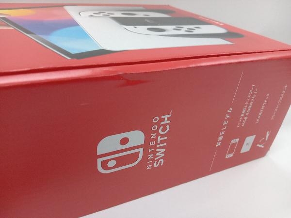未使用品 中身チェックはしました。箱傷み有り Nintendo Switch(有機EL