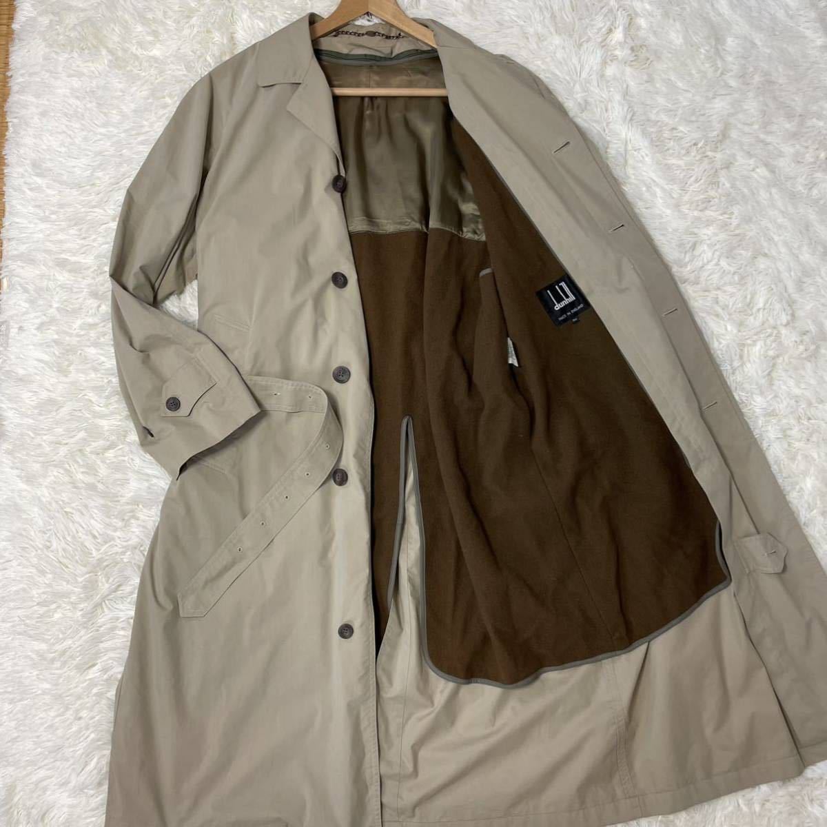 希少XL!ダンヒル『紳士の佇まい』dunhill ステンカラーコート パルマ