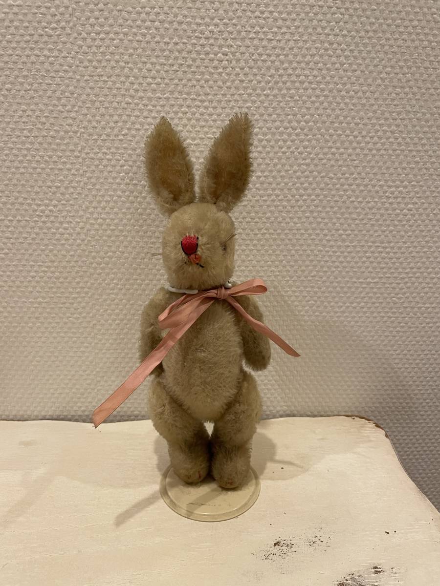 フランス 蚤の市 うさぎ ぬいぐるみ テディベア アンティーク シュタイフ 1