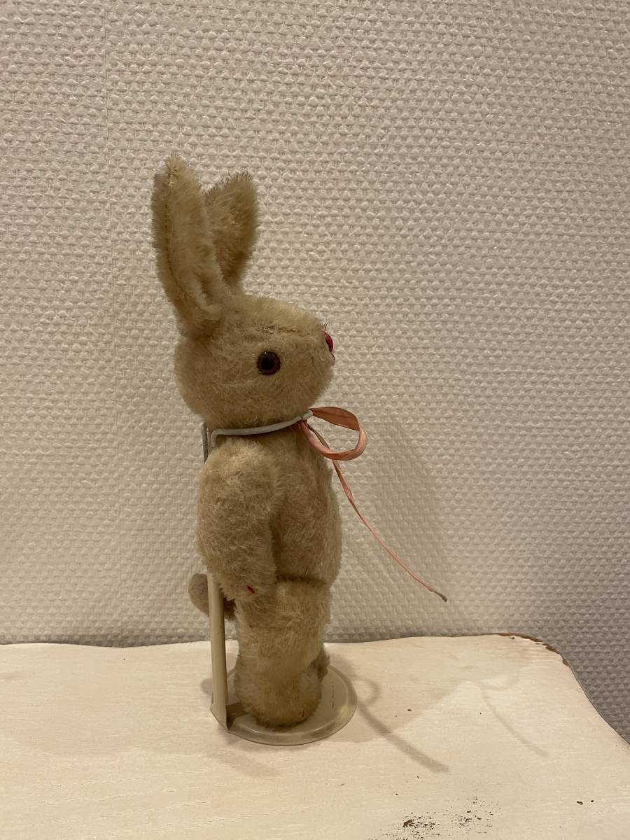 フランス 蚤の市 うさぎ ぬいぐるみ テディベア アンティーク シュタイフ 4