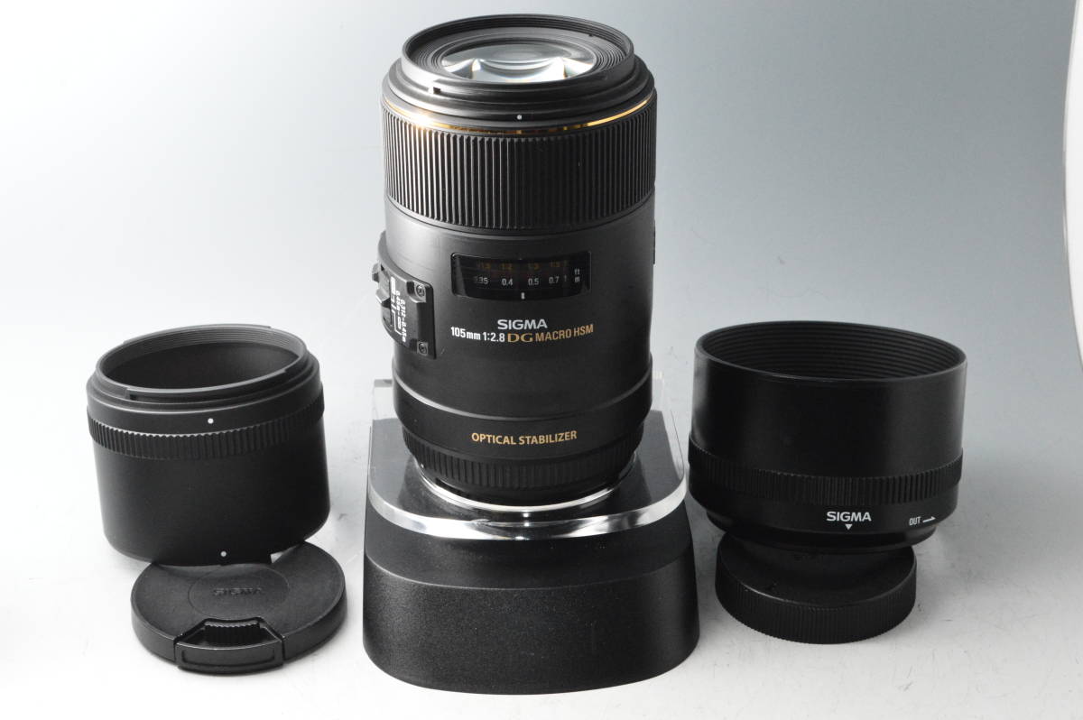 7148 【外観美品】 SIGMA シグマ MACRO 105mm F2.8 EX DG OS HSM SIGMA