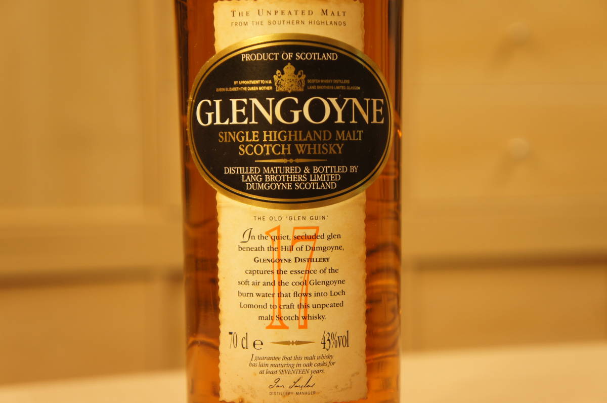 41814 GLENGOYNE(グレンゴイン)17年 シングル ハイランド モルト
