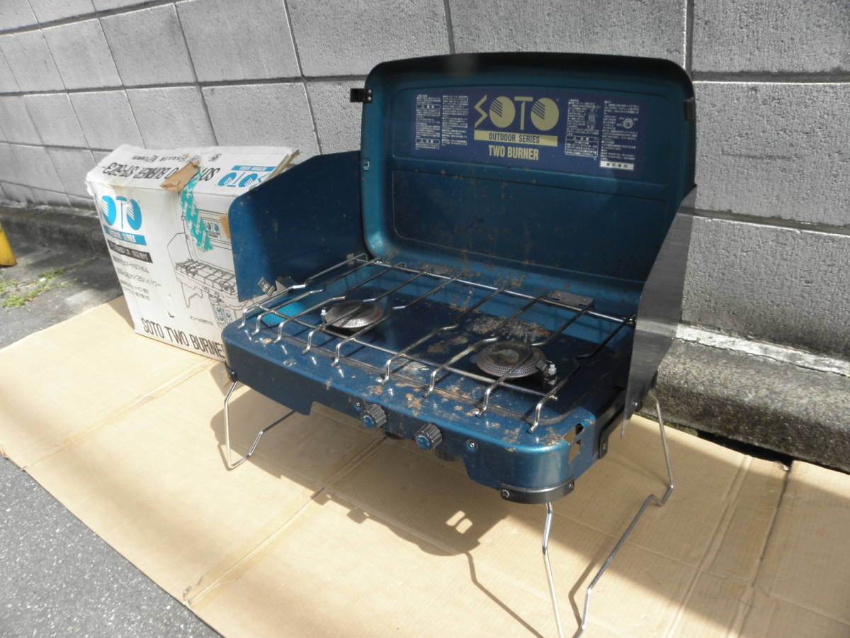 ヤフオク! - SOTO 新富士バーナー ツーバーナー カセットガス で経...