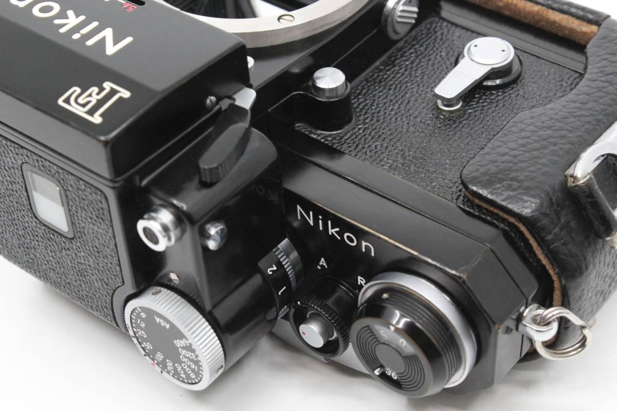 【送料無料１円～／超美品】 ニコン Nikon F フォトミック FTn ブラック 730万番 NIKKOR-S Auto 55mm F1.2 F ケース MT2929_画像5
