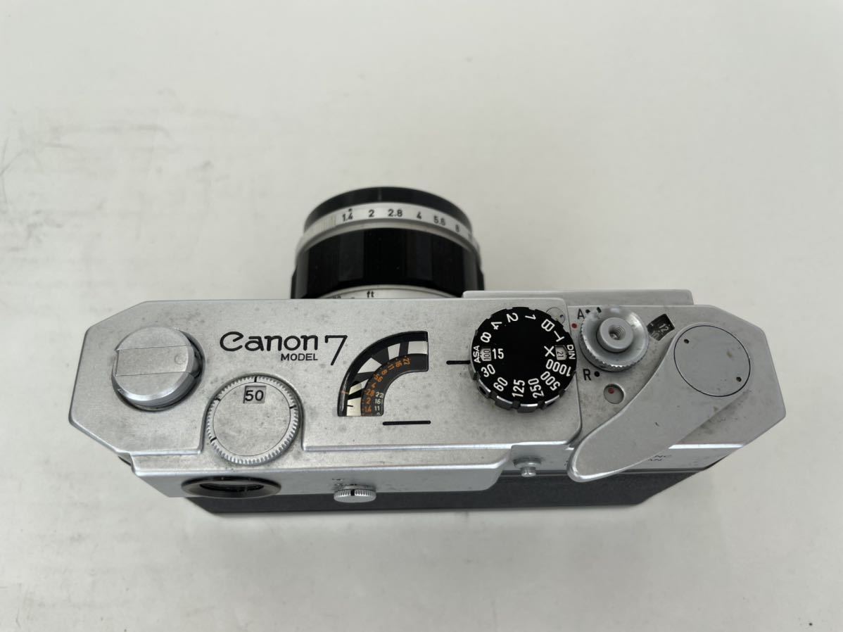 ジャンク/返品不可 Canon 7 50mm F1.4 #i40232 j6_画像4
