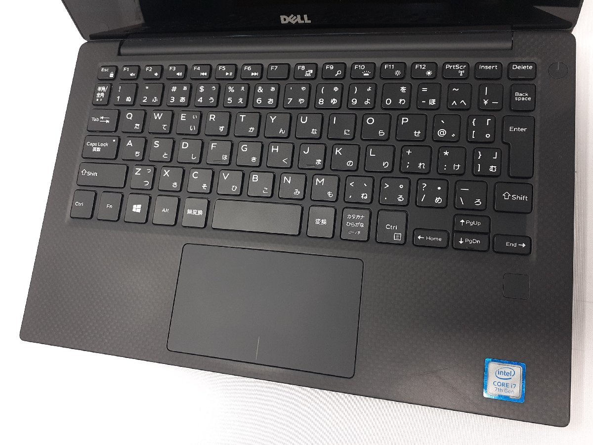 ★DELL★XPS 13 9360★Core i7 ７世代モデル★Windows10モデル★メモリ4GBor8GBor16GB★13.3インチ★P54G002★ジャンク 588_画像2