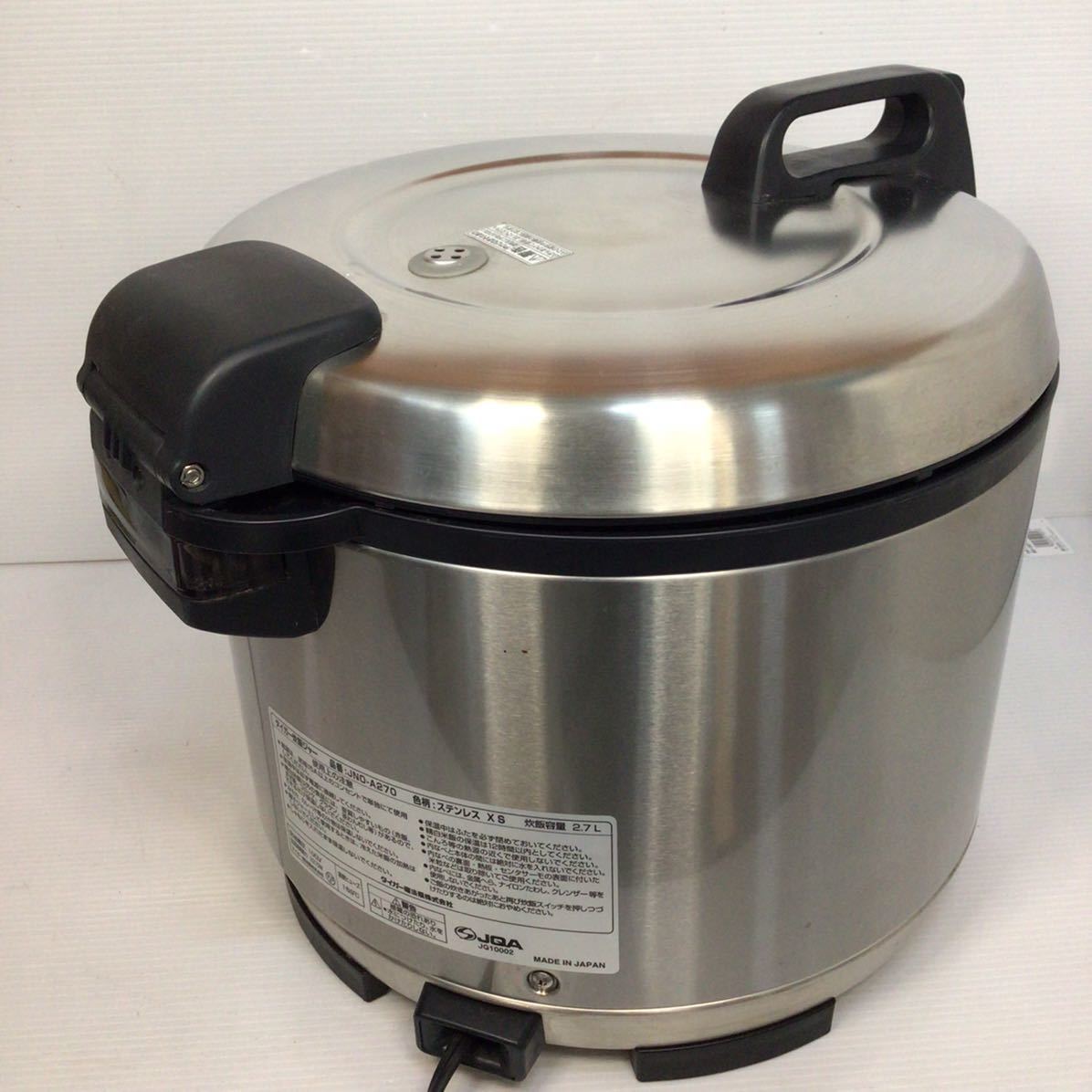 新作登場格安】 ヤフオク! - π OG π タイガー 炊飯ジャー JNO-A270 2.7