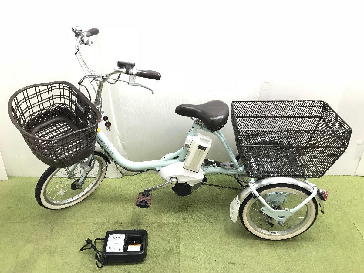 美品 ブリヂストン アシスタワゴン 三輪電動自転車 電動アシスト自転車