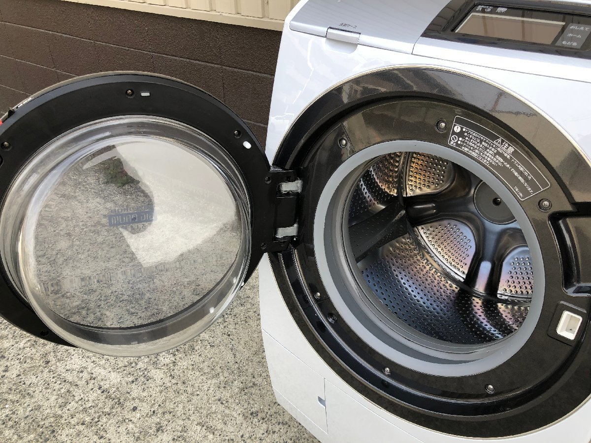 美品 日立 HITACHI ドラム式 洗濯乾燥機 ヒートリサイクル 風アイロン