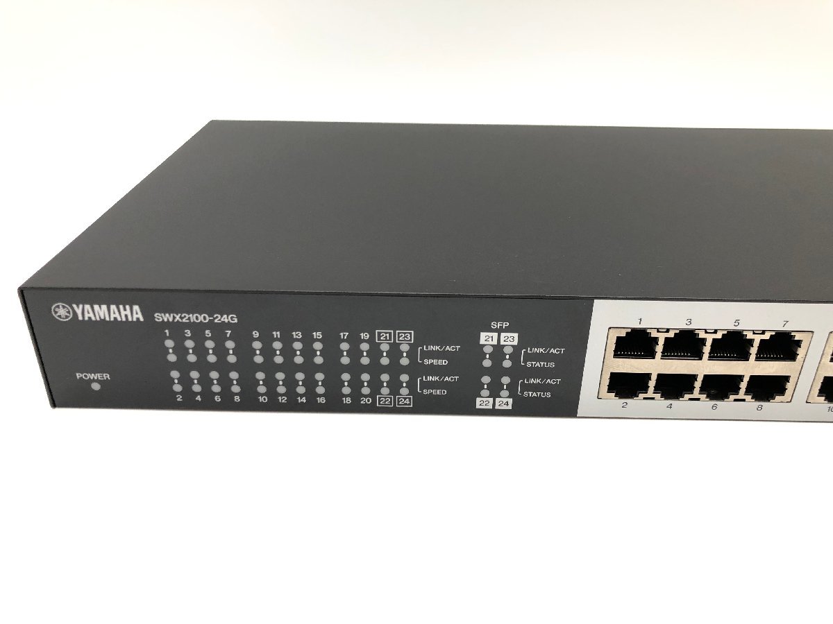YAMAHA ヤマハ L2スイッチ SWX2100-24G スイッチングハブ YAMAHA ヤマハ L2スイッチ SWX2100-24G スイッチングハブ