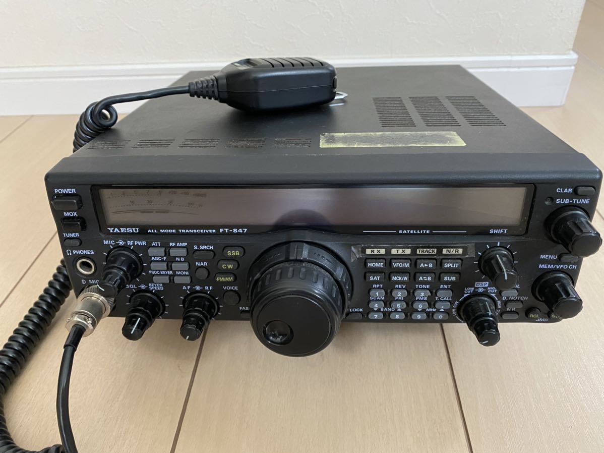 YAESU 八重洲無線 FT-847 ALL MODE TRANSCEIVER トランシーバー