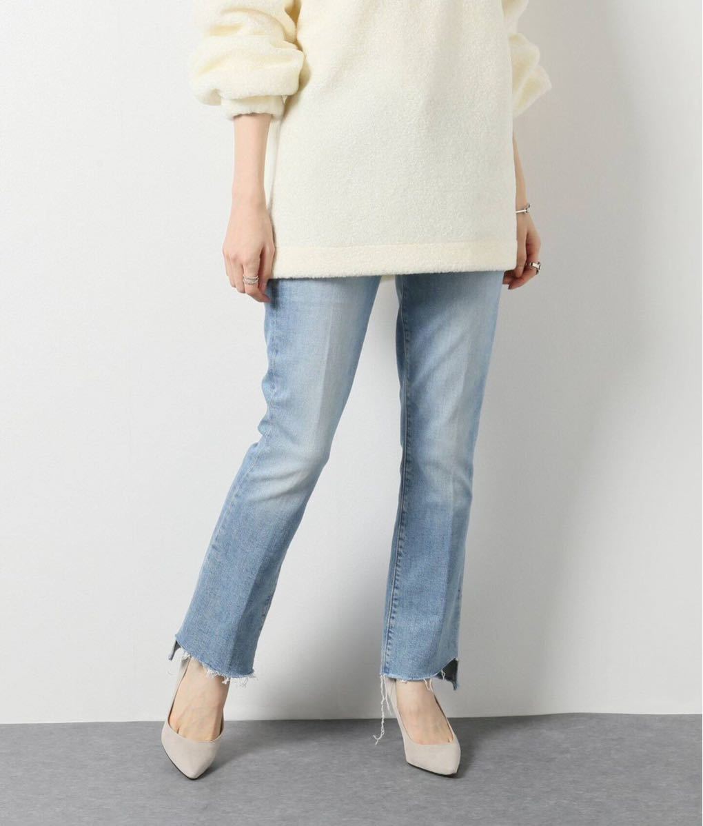 完売品試着のみ【MOTHER】 THE INSIDER CROP STEP FRAY34100円スピック&スパンノーブル26サイズ マザーデニム 1