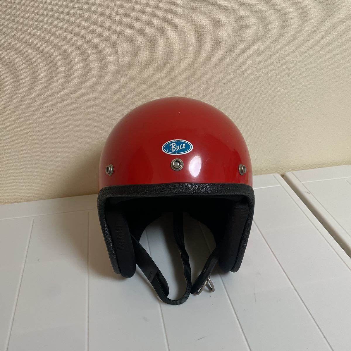 BUCO ヴィンテージ ジェットヘルメット ブコ L 当時物 tt&co 500-TXと