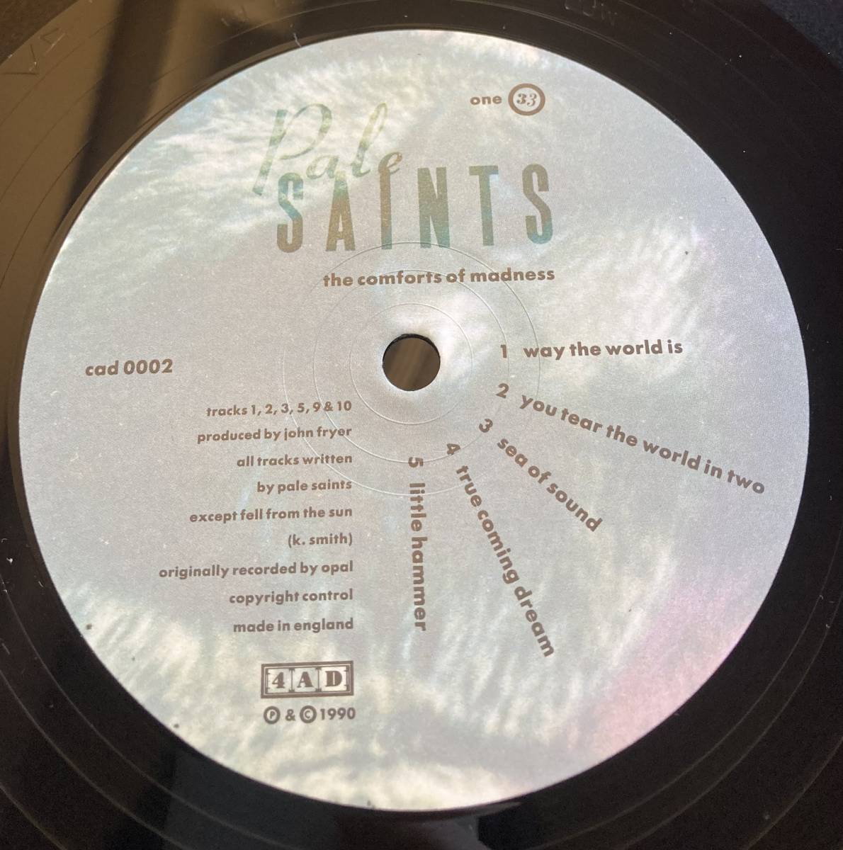  PALE SAINTS / COMFORTS OF MADNESS (UK-ORIGINAL) アナログ レコードの画像4