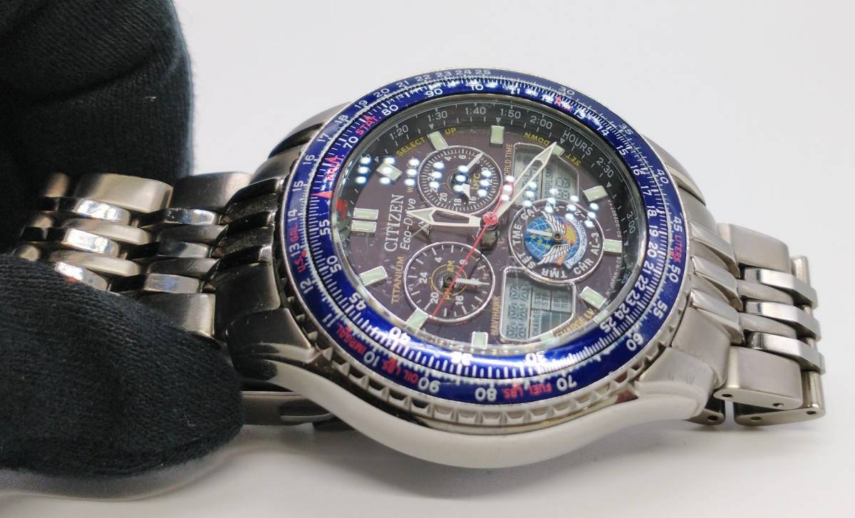 ジャンク CITIZEN シチズン プロマスター ブルーインパルス エコ ジャンク CITIZEN シチズン プロマスター ブルーインパルス エコ