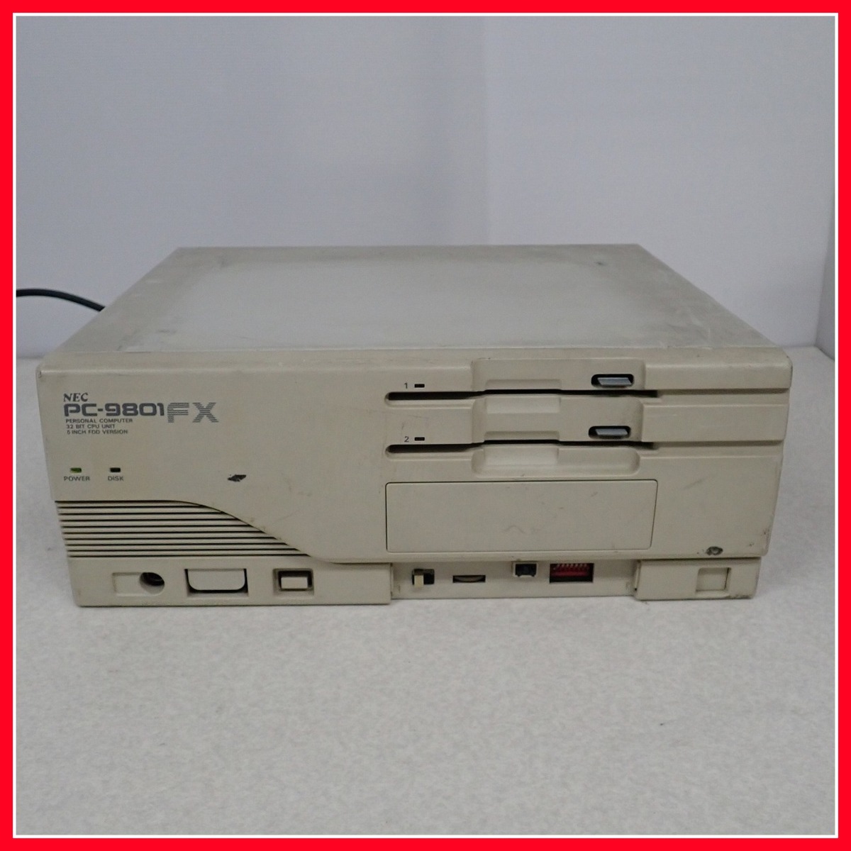 ◇NEC PC-9801FX2 本体のみ レトロPC PC98 日本電気 ジャンク【40_画像1