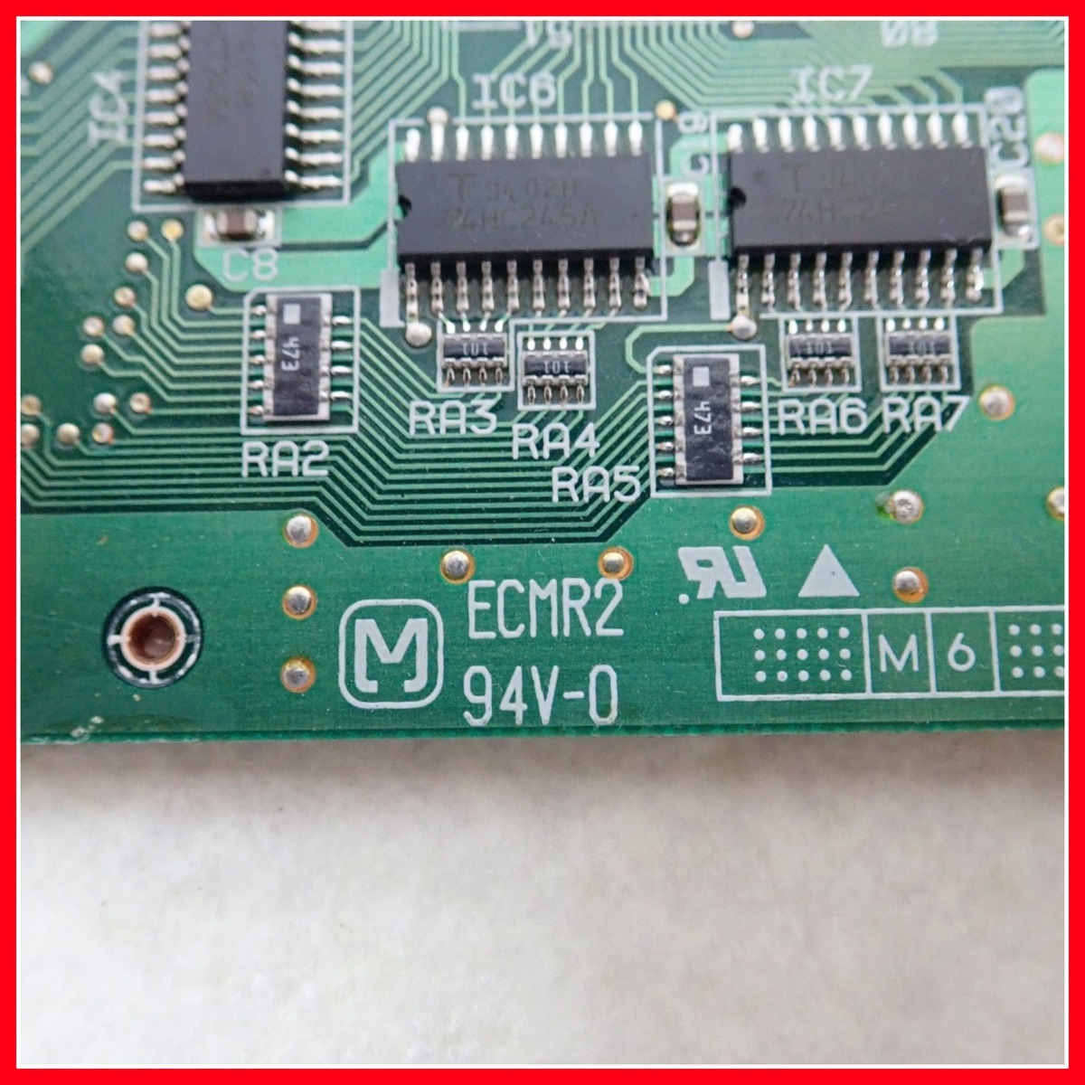 ◇Roland PC-98 Cバスボード ECMR2 94V-0 MIDI レトロPCパーツ ローランド ジャンク【10_画像5
