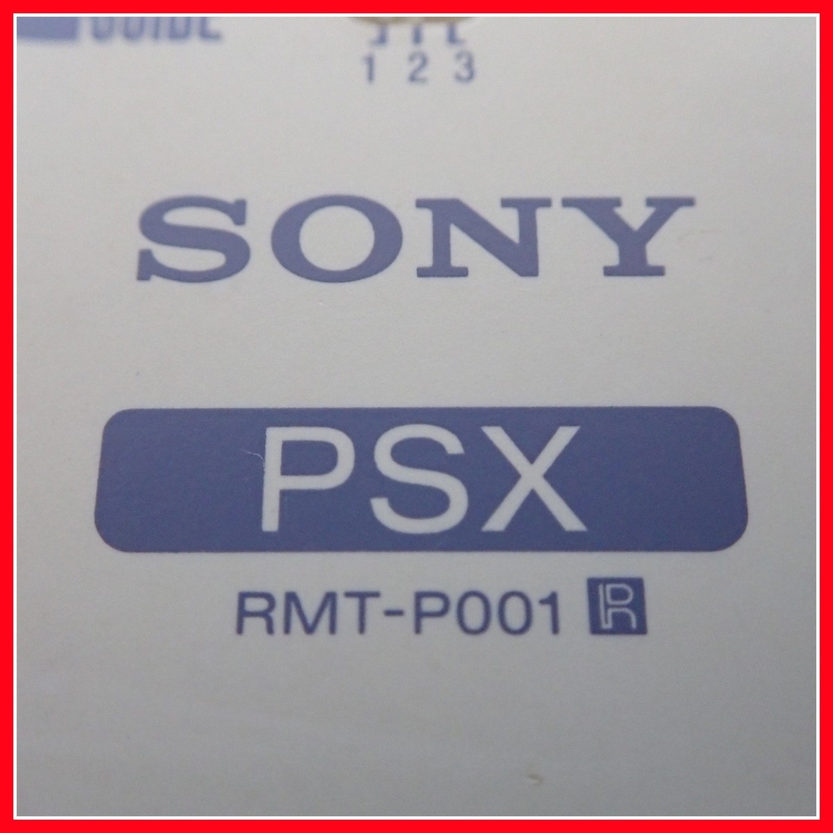 PSX プレステX リモコン REMOTE COMMANDER RMT-P001 まとめて 3台 セット SONY ソニー【10_画像4