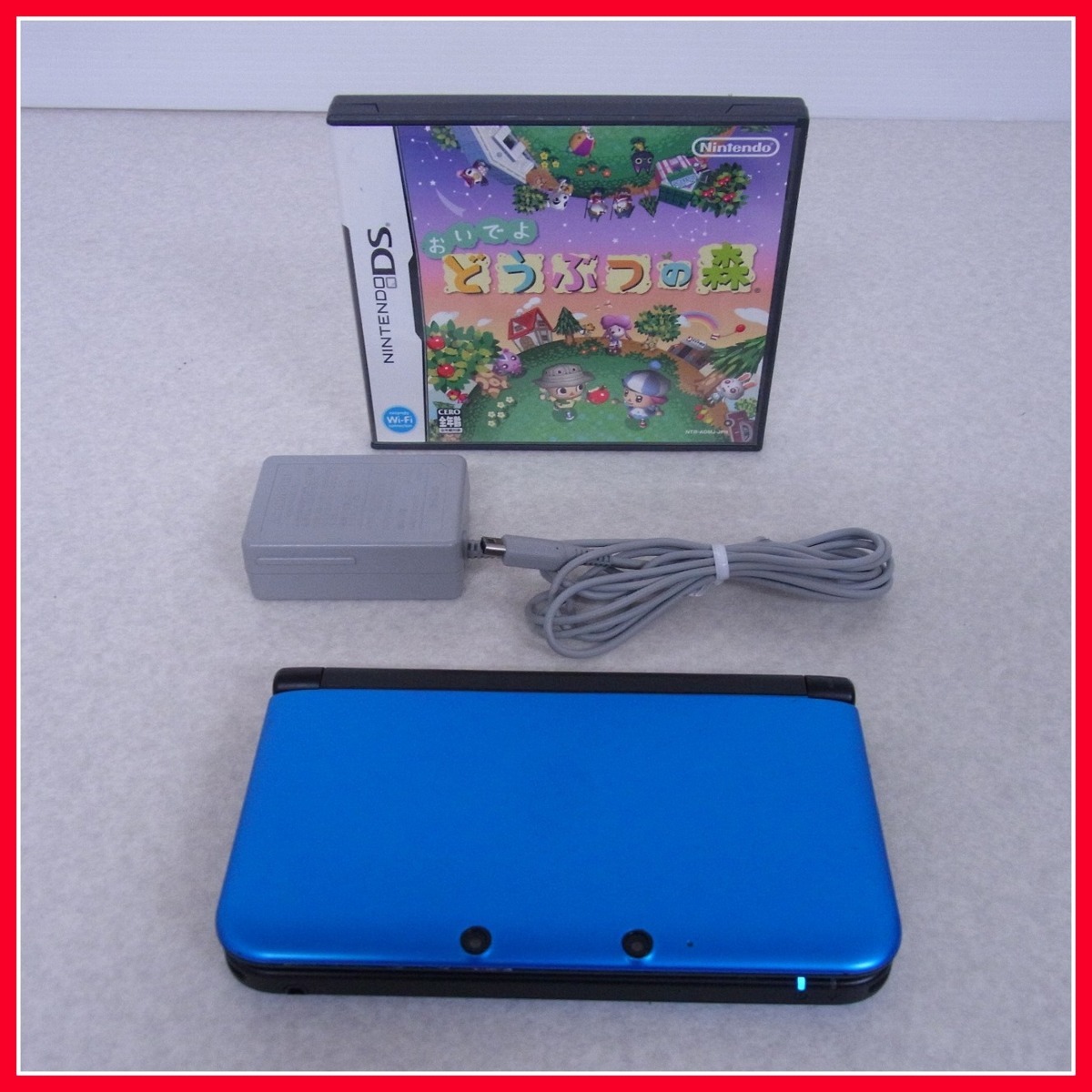 人気商品は NINTENDO 3DS おいでよどうぶつの森 任天堂 ブルー 本体 