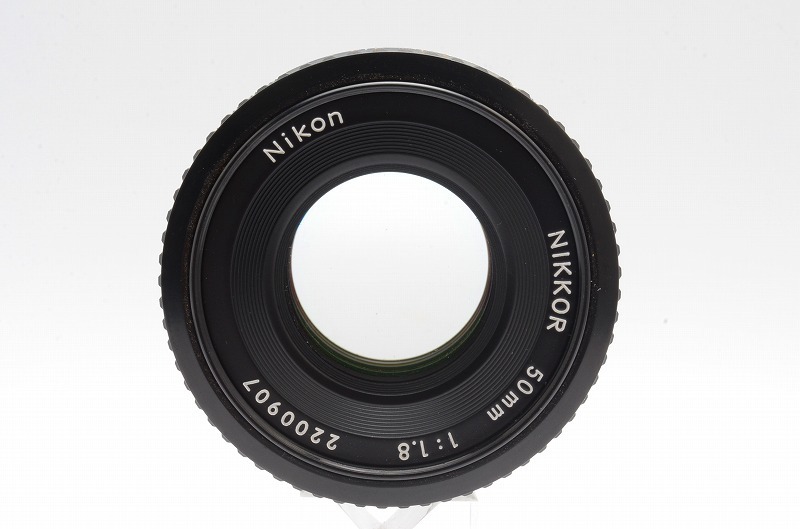 ●きれいな外観★F1.8の明るい単焦点SIC●ニコン Nikon Ai-S NIKKOR 50mm F1.8 SIC コーティングレンズ＜フィルター,前後キャップ＞9u8466_画像7