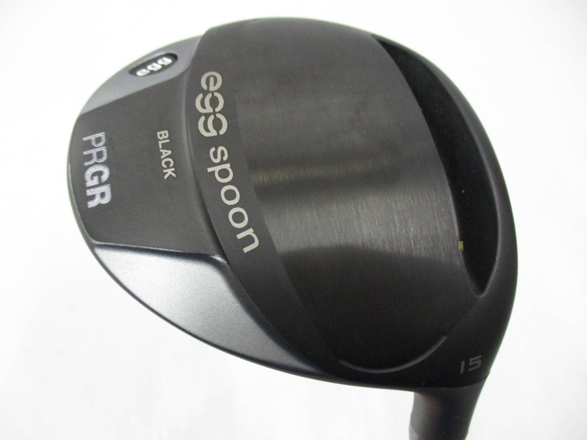 激烈の飛び☆限定品☆美品☆プロギア☆PRGR☆egg SPOON BLACK☆15