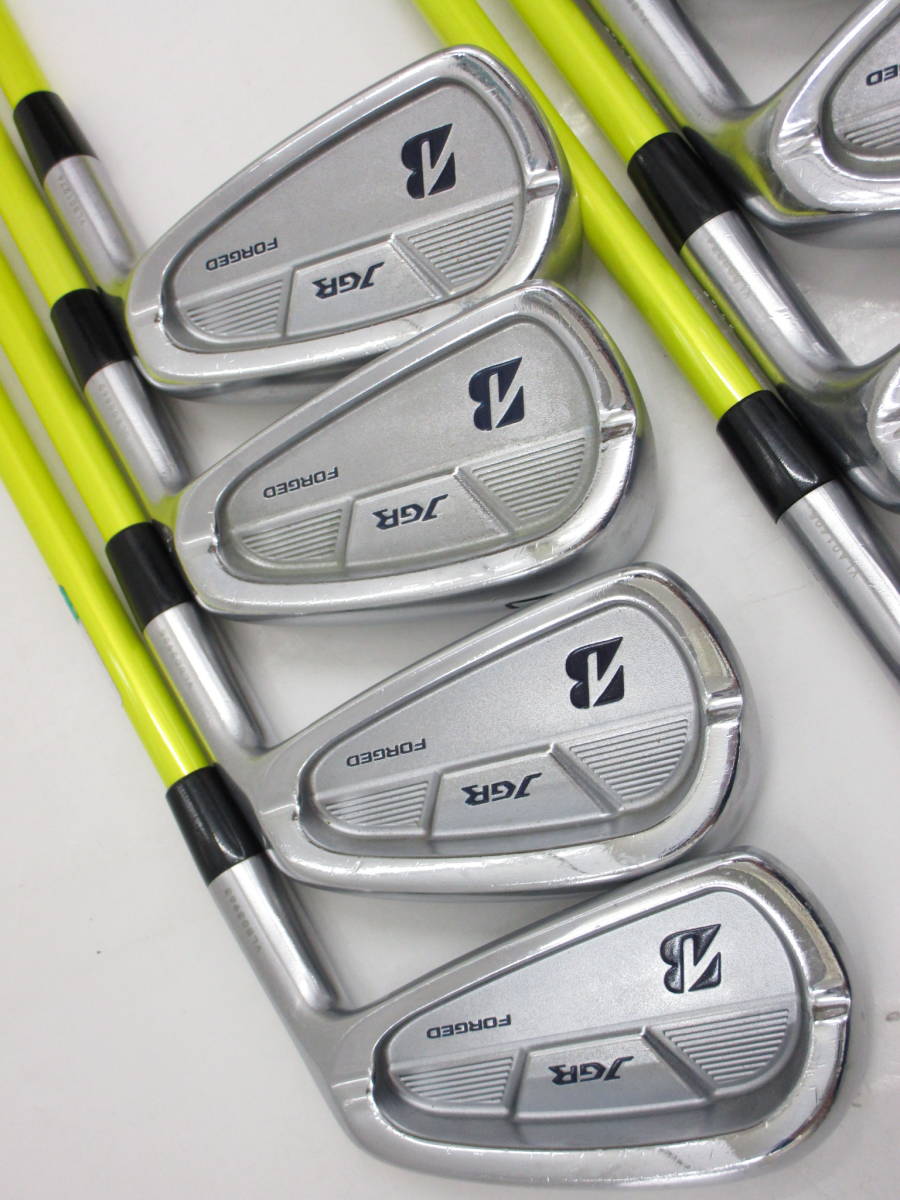 ☆ブリヂストンゴルフ☆BRIDGESTONE JGR FORGED アイアン☆5-SW 8本
