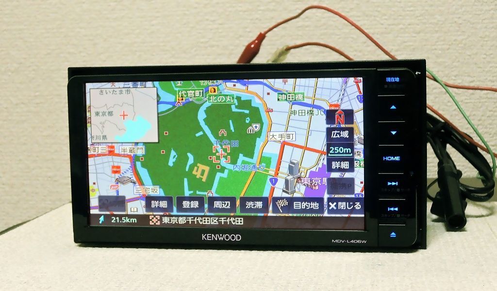 2019年製 カーナビ ワンセグ MDV-L406W-