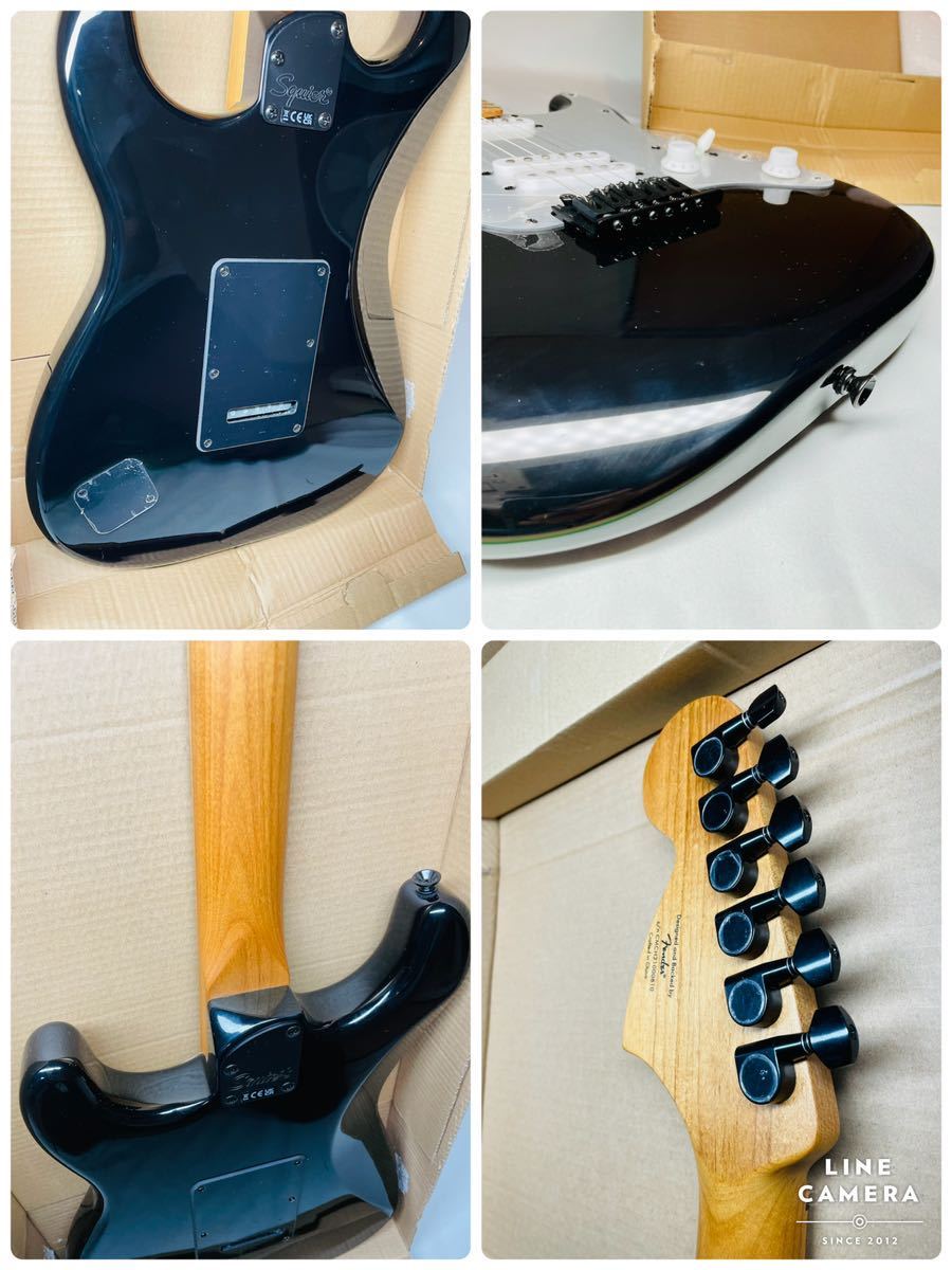 未使用】Squier by Fender Contemporary Stratocaster Special RoastedBlack  エレキギター スクワイヤーコンテンポラリー フェンダー