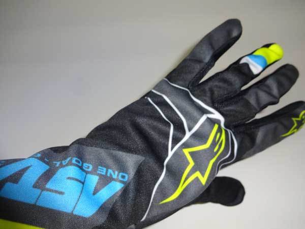  Alpine Stars new goods unused goods # racing cart glove TECH-1 K RACE V2#GRAPHIC blue 