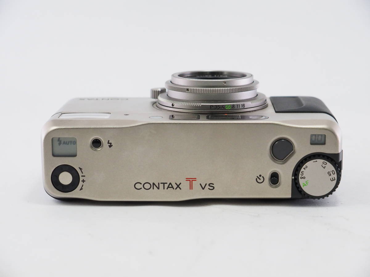 【ジャンク】②CONTAX コンタックス TVS Vario-Sonner 28-56mm F3.5-6.5 ソフトケース付き 高級コンパクトカメラ B02D#11064_画像6