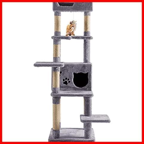 新品登場 つめとぎポール 猫爪とぎ 猫のおもちゃ 猫タワー 据え置き キャットタワー 多頭飼い 高い安定性 おしゃれ ねこハウス 爪とぎポール 猫 キャットタワー