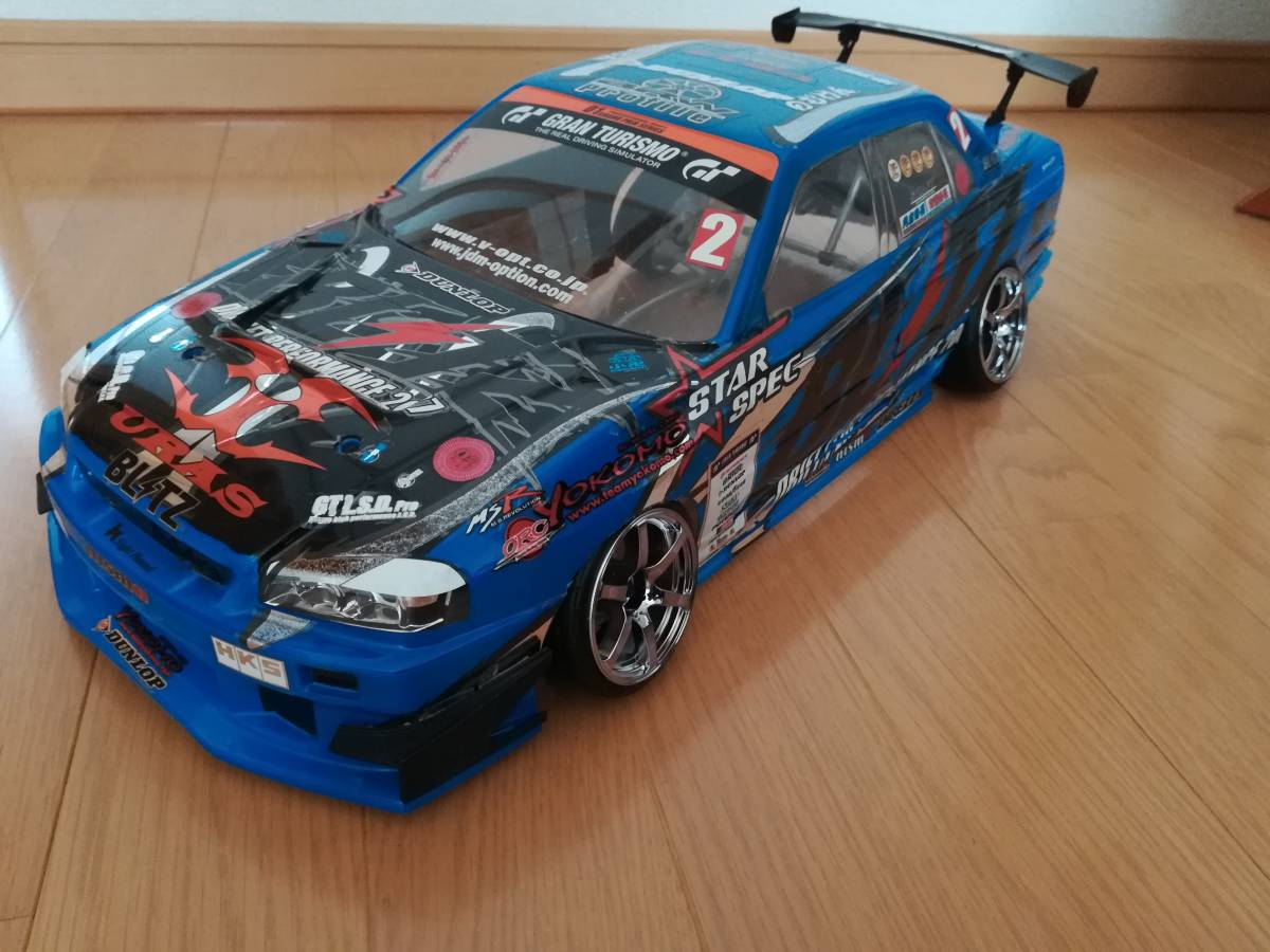 Yahoo!オークション - ヨコモ BLITZ ER34スカイラインボディ