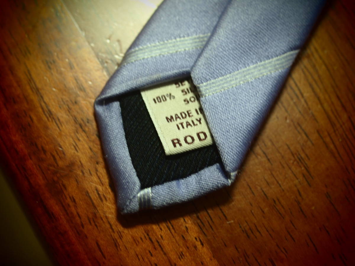  разряд A прекрасный товар!RODAroda[.] Tomorrowland прекрасный красота reji men Thai галстук ③ большой .8.5×146cm