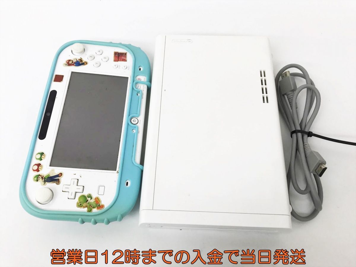 1円 任天堂 WiiU 本体/ゲームパッド セット 32GB ホワイト 