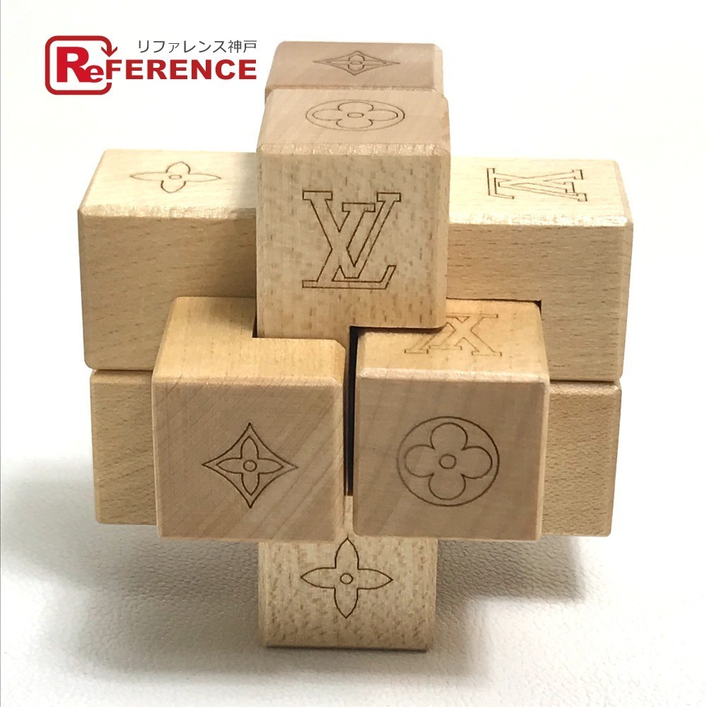 2021最新作】 上 ヴィトンモノグラム パテキ 木製パズル 箱有