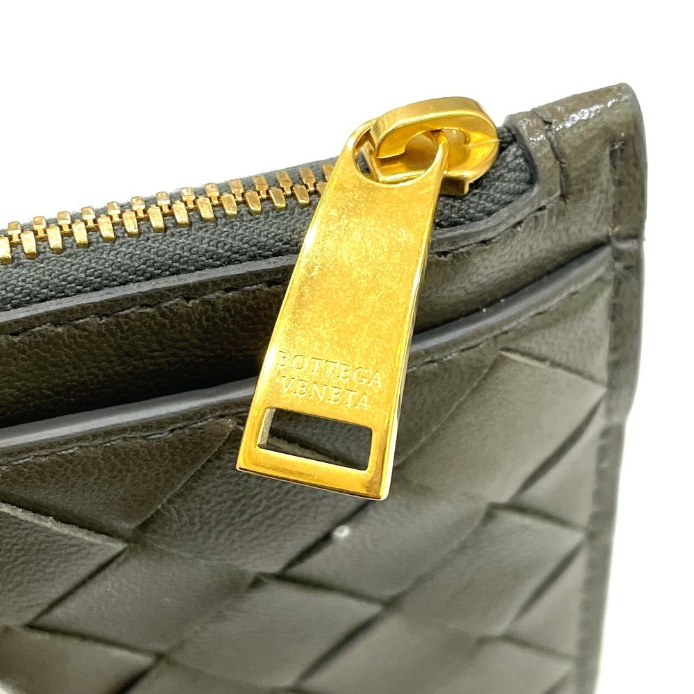 美品 BOTTEGA VENETA ボッテガヴェネタ イントレチャート キーポーチ