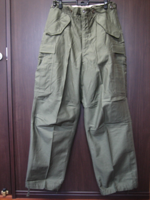米軍実物 M-1951 M-51 トラウザーズ REGULAR-SMALL デッドストック