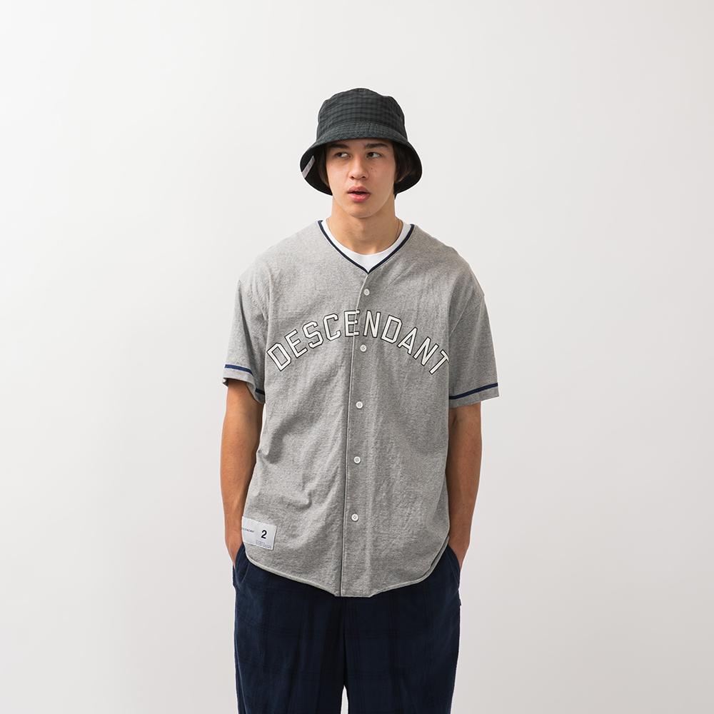 希少☆新品本物【灰☆2】BEARS SS ベアーズ ベースボール シャツ