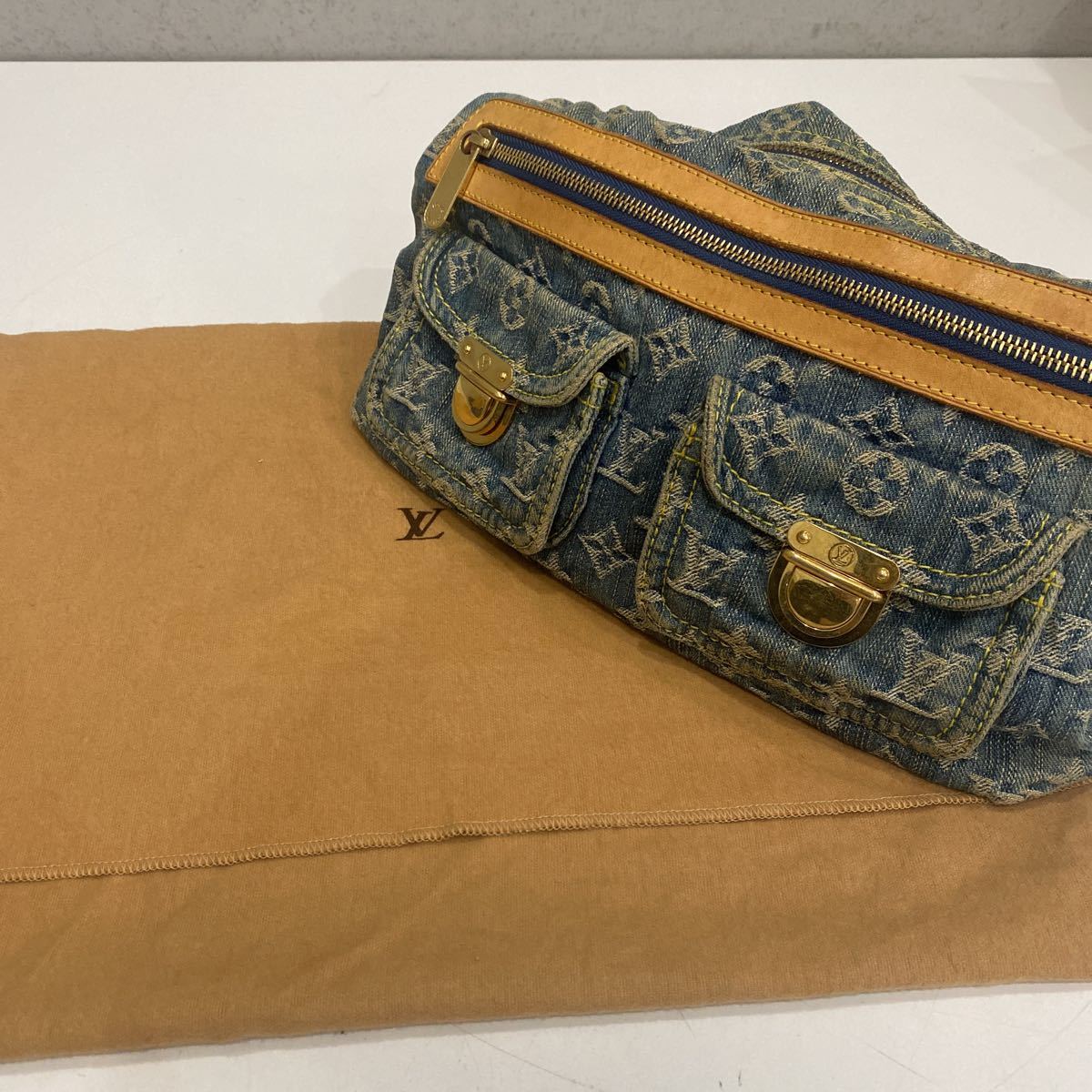 ☆ LOUIS VUITTON ルイヴィトン バギー PM モノグラム デニム ハンドバッグ ワンショルダーバッグ 中古 0331KO product  details | Yahoo! Auctions Japan proxy bidding and shopping service | FROM  JAPAN