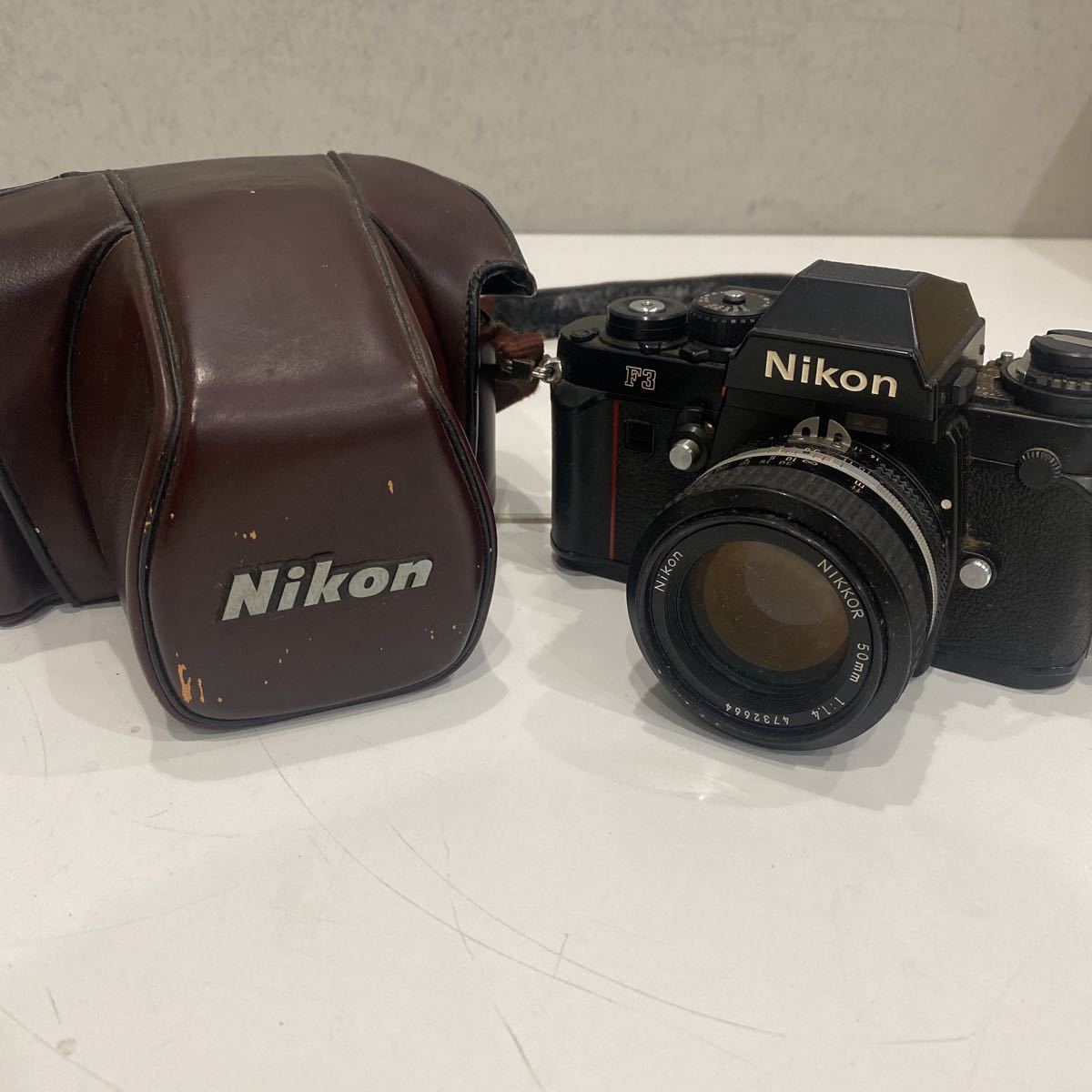 ★Nikon ニコン ニコンF3 フィルムカメラ NIKKOR 50mm 1:1.4 4732664 中古　ジャンク　0411YG #C810_画像1