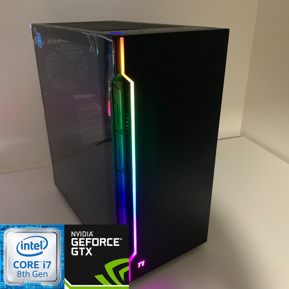 ハイスペックゲーミングパソコン Core i7 8700 DDR4 16GB GTX1050Ti
