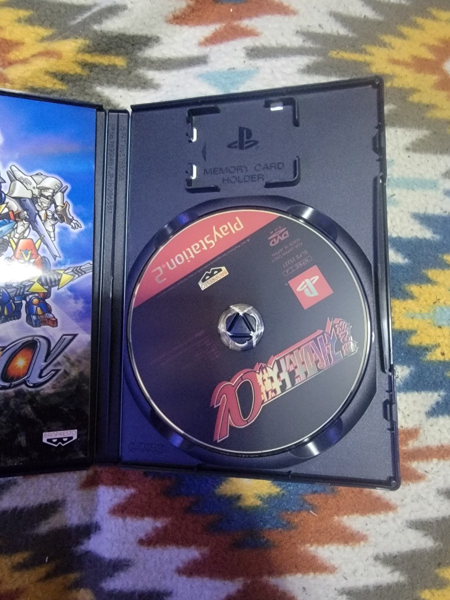 PS2ソフト　第２次スーパーロボット大戦α（限定版）コレクションフィギュアBOX