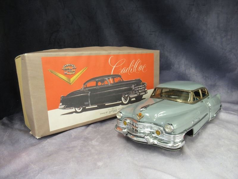 当時物 マルサン キャディラック Cadillac ブリキ 自動車 キャデラック