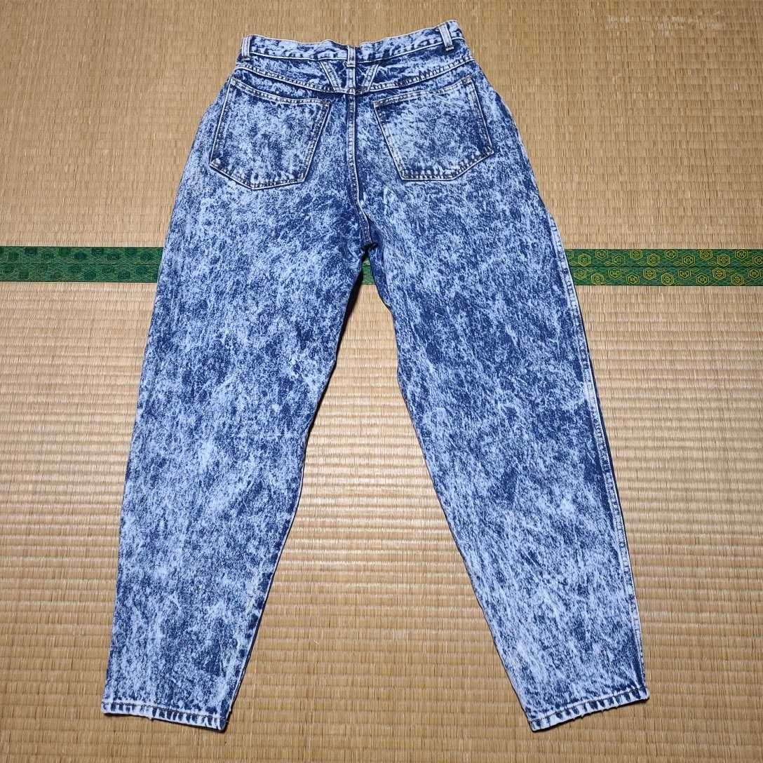 80s GOLD RUSH ケミカルウォッシュ デニムパンツ 32 ジーパン 80s GOLD RUSH ケミカルウォッシュ デニムパンツ 32 ジーパン