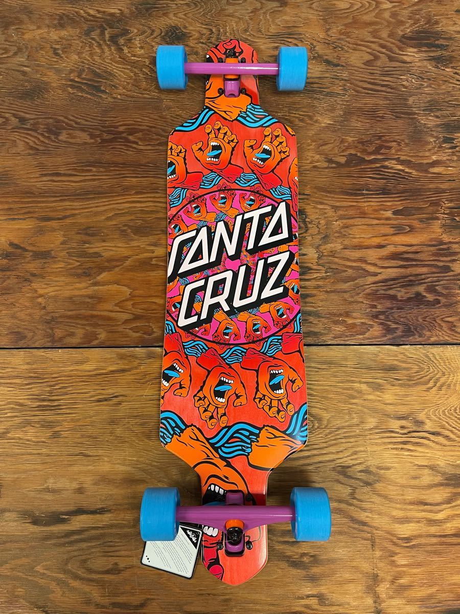 スケートボード　SANTA CRUZ LONGBOARD ダウンヒル　クルーザー新品未使用、送料込み！