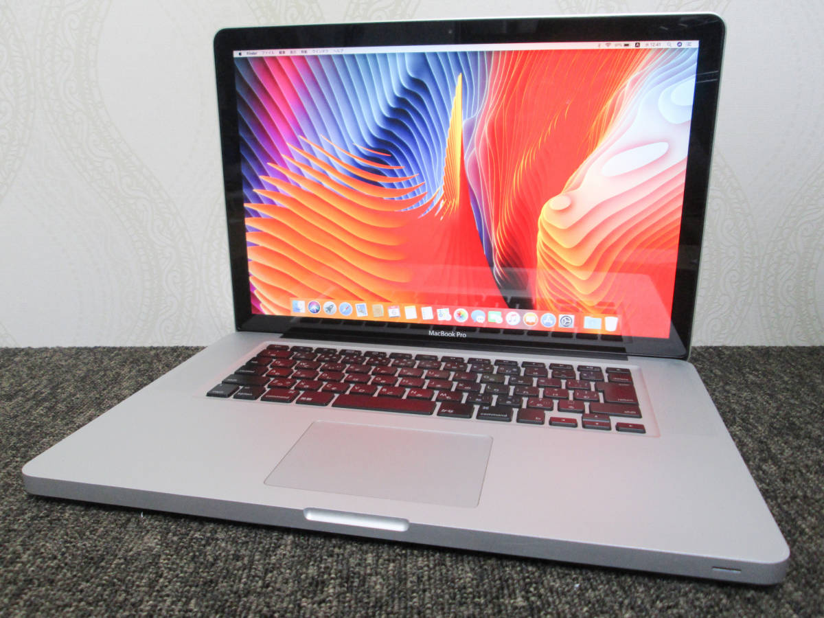 MacBook Pro 15inch Mid2010カスタム Core i5 2.4GHz/4GB/500GB/グレア