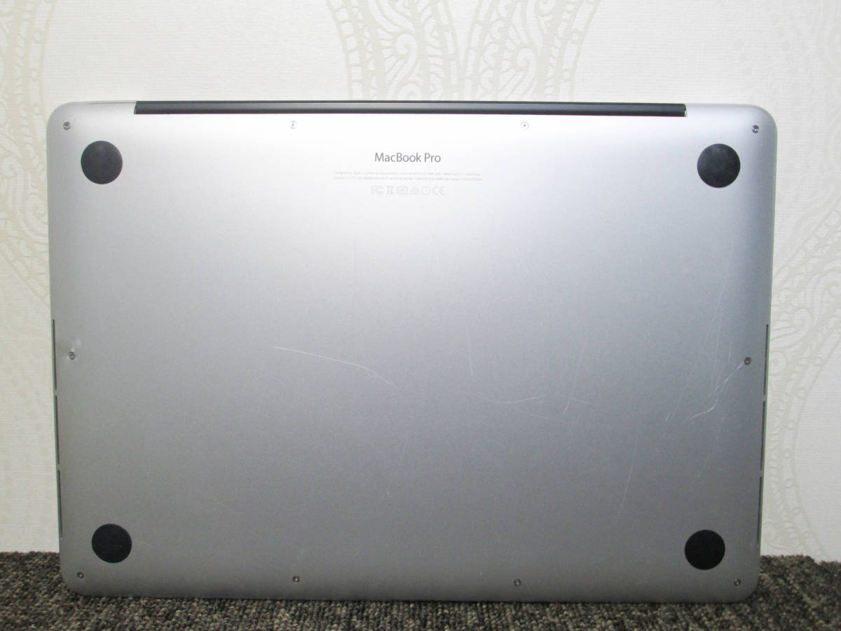 ジャンク MacBook Pro Retina 13inch Early2015 MF839J/A Core i5 2.7GHz/8GB_画像3
