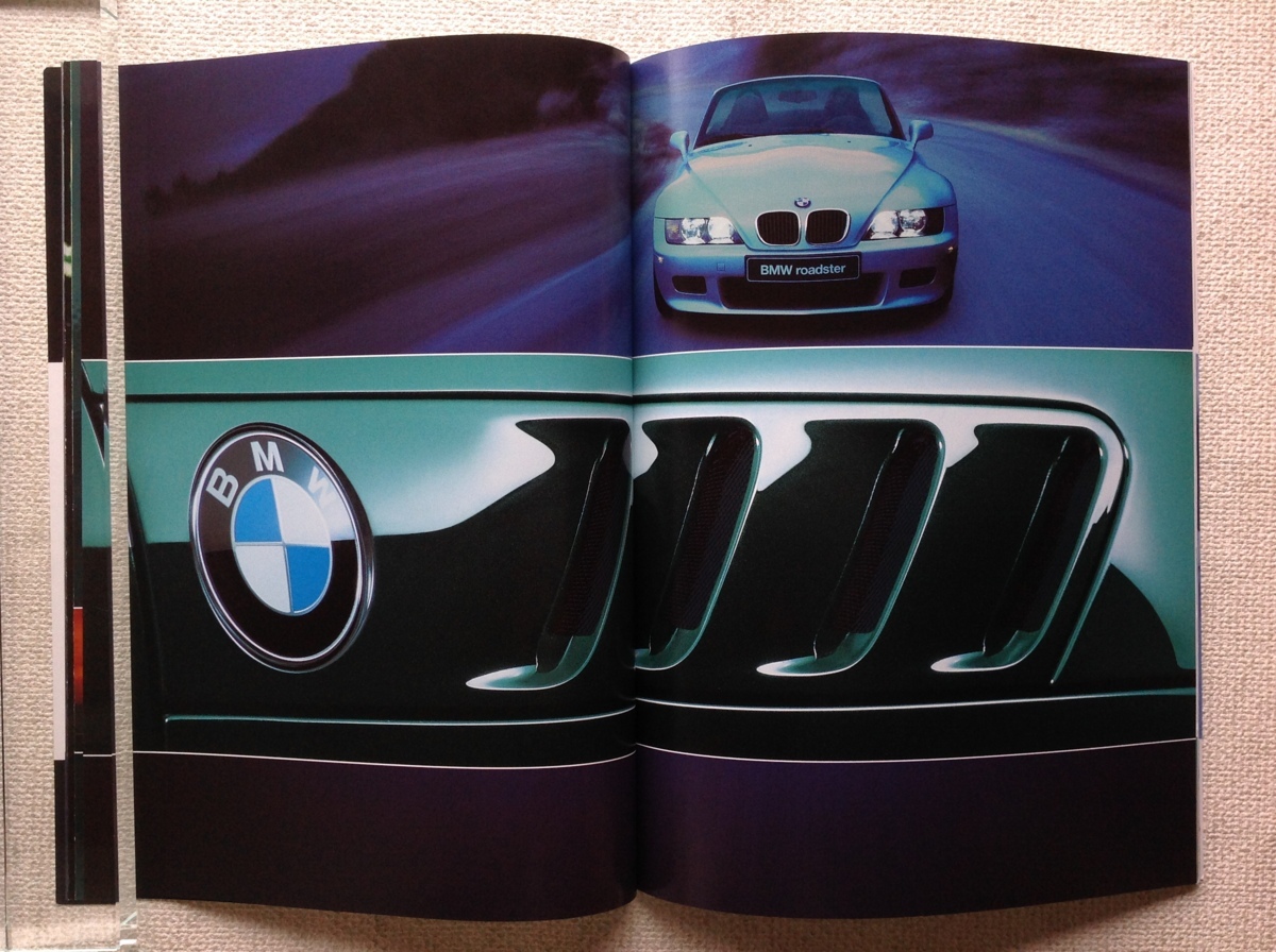 ★[60114・旧車] 1999年 BMW Z3 カタログ (当時物)/後期型。M3と同じエンジンのMロードスターとZ3 2.8。/ GF-CL20/CH28/CK32型★_画像4